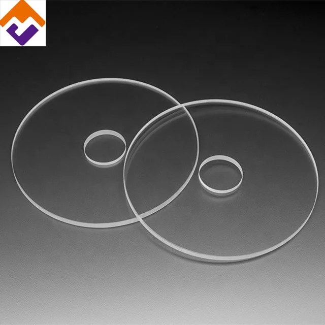 Высококачественное изготовленное на заказ сапфировое стекло для часов с лазерной резкой