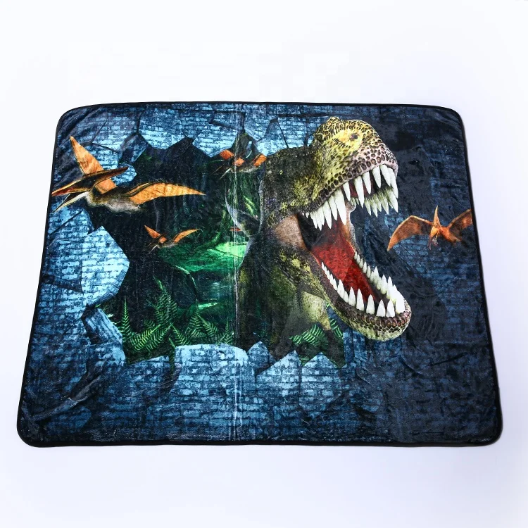 3d животных цифров флисовое покрывало с принтом для детей