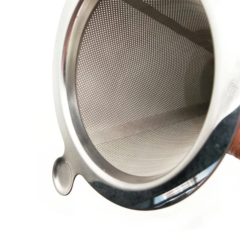 Кофейный фильтр из нержавеющей стали многоразового использования