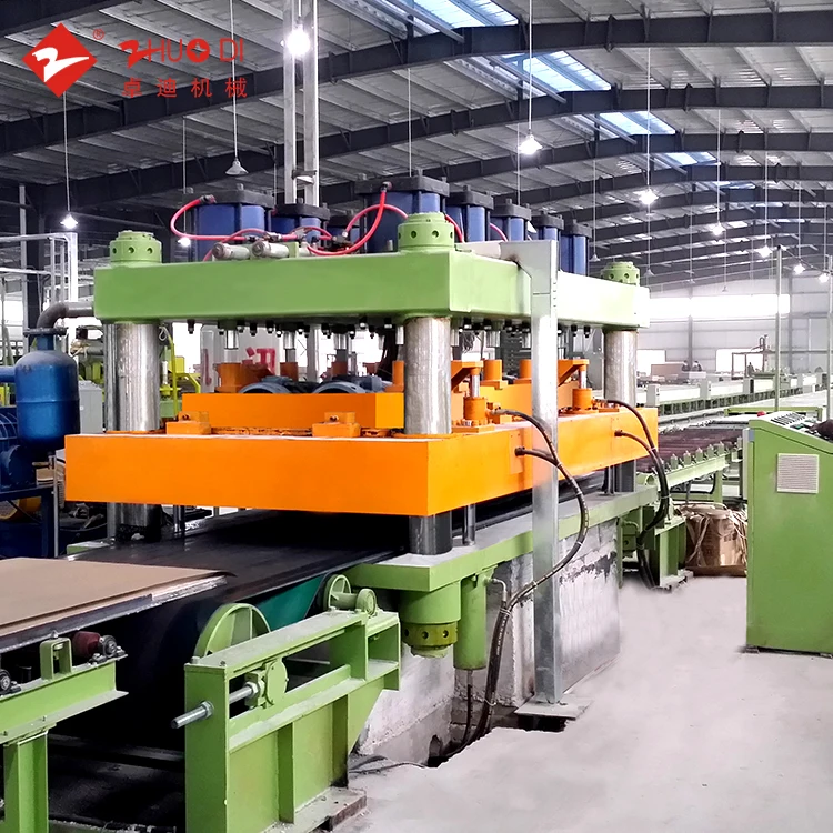 ZHUODI newest Artificial marble granite slab production line polishing making machine