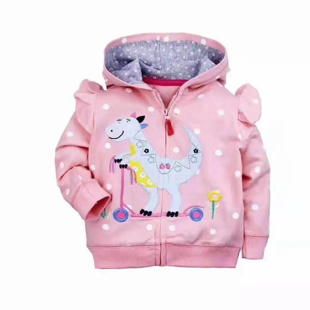 Лидер продаж, Детское пальто из 100% хлопка в Гуанчжоу, куртка, модная детская зимняя куртка, толстовка с капюшоном с животными, детская куртка