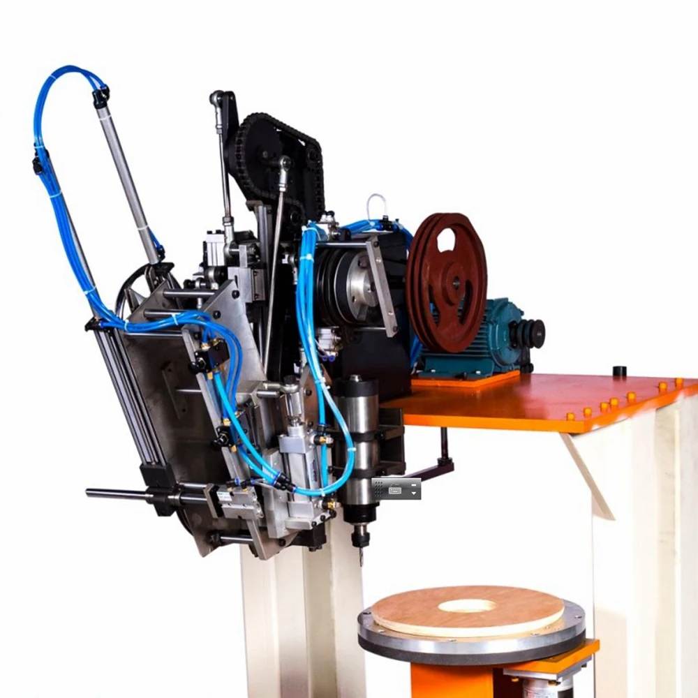 Hot sale round head daily hair brush making machine