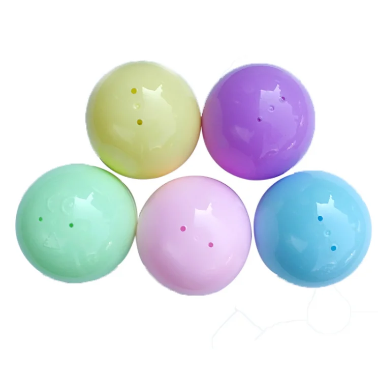 vending machine toy  empty capsule candy container surprise egg toy cheap plastic reward lottery ball toy