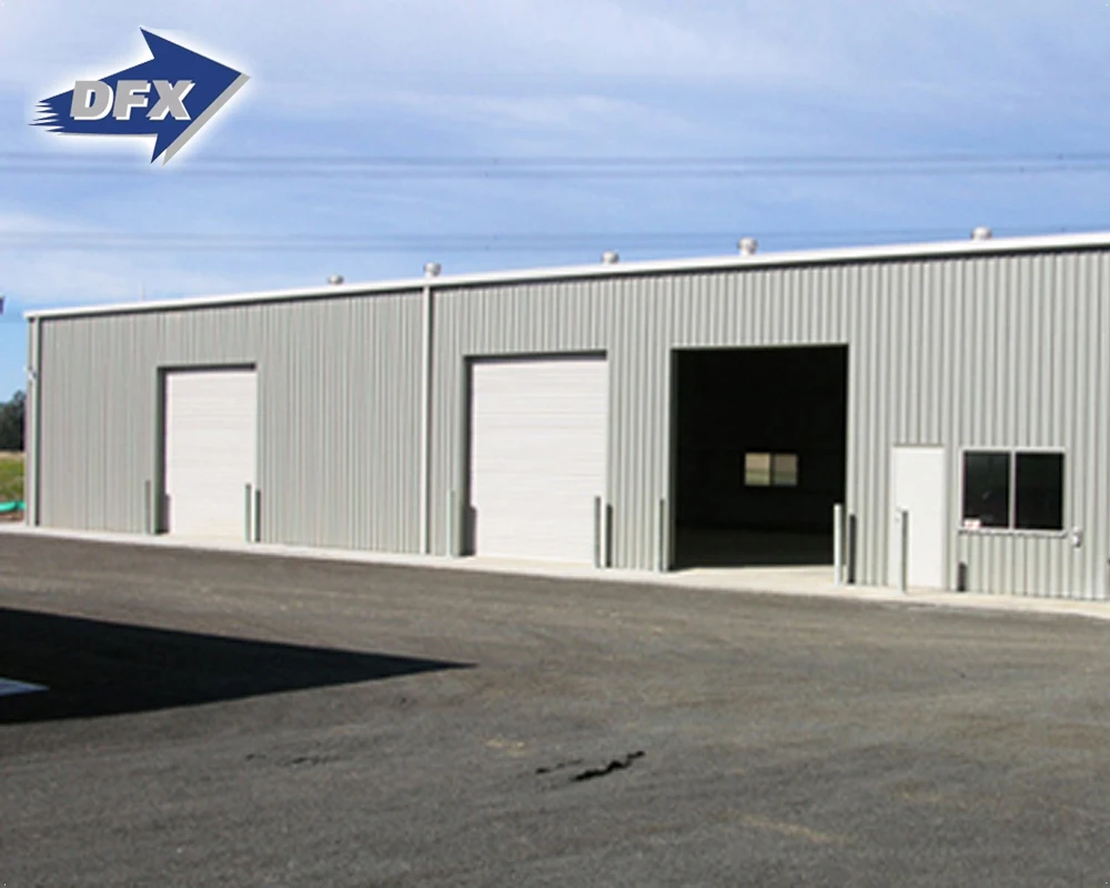 China Cheap Light Steel Frame Prefabricated Industrial Farm Metal Shed Kit