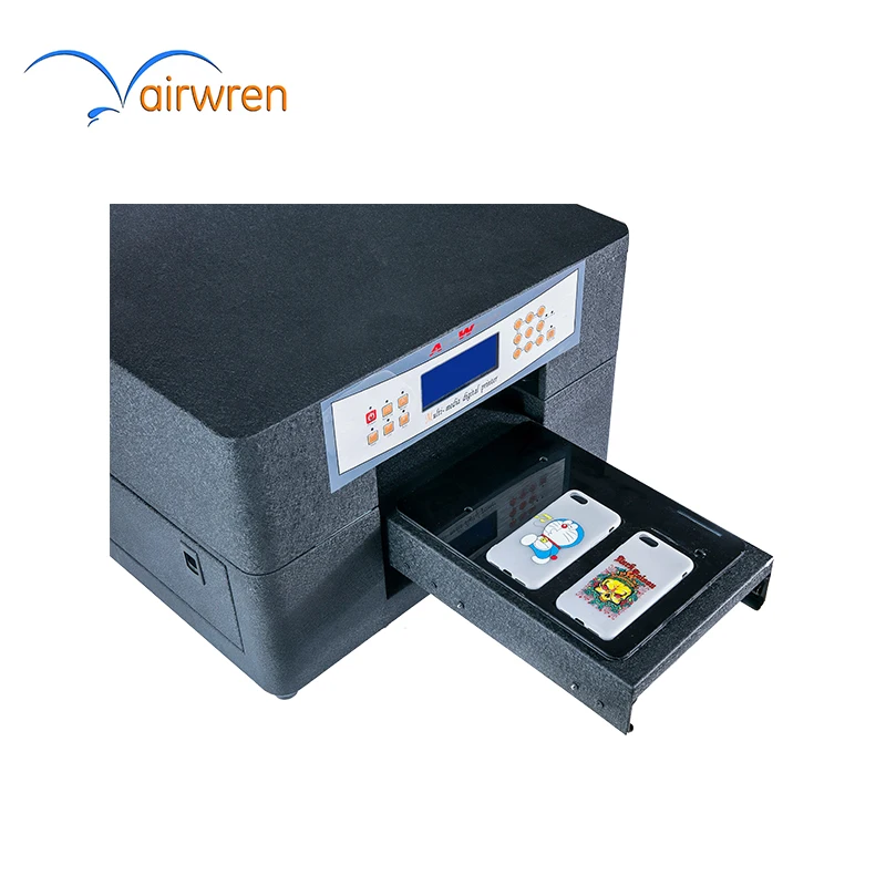 A4 Mini Format UV Printing Machine AR-LED Mini6 Phone Case Printer