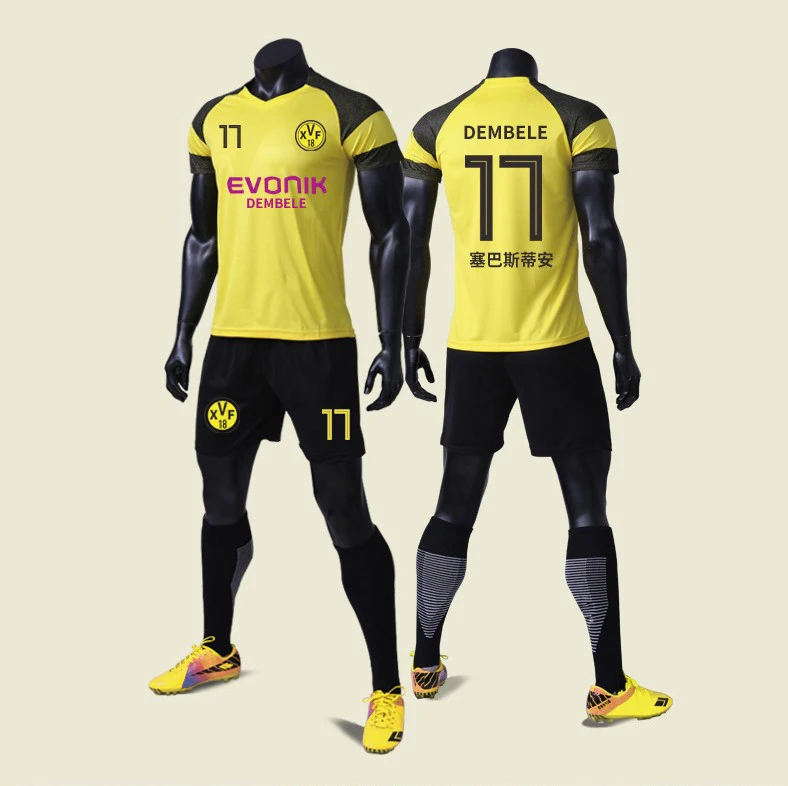 Wholesale New Design Soccer Wear sublimation Printing Custom High quality  Football Jersey Sets