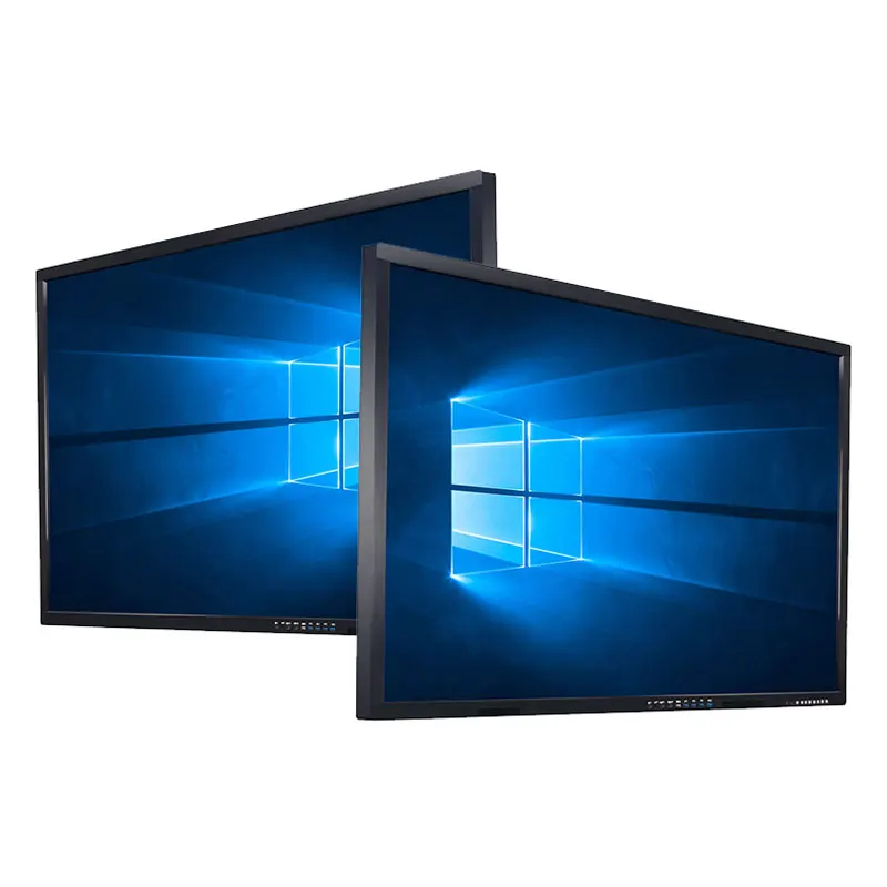 65-Inch Interactive LCD Smart Whiteboard Teaching & Meeting Tool with Built-In Panel Aluminum Alloy Frame