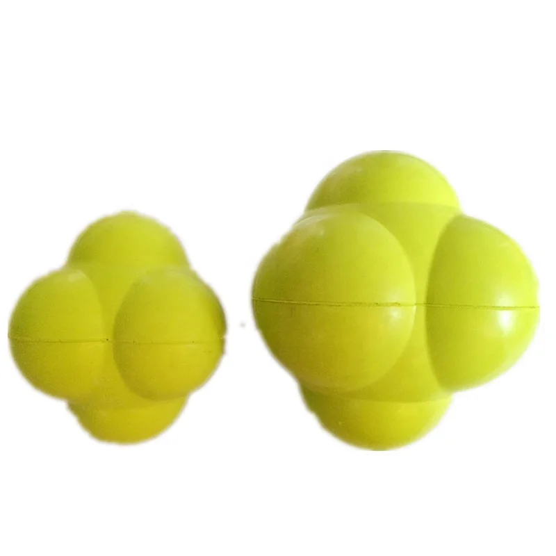 
Six Sided Sports Speed Boxing Training Agility Softball Baseball Reflex Reaction Bouncing Ball 