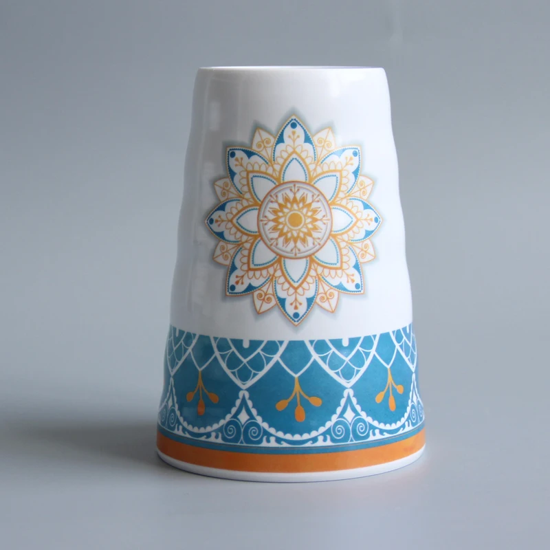 
Professional melamine tableware factory Arabic style kitchen plates melamine tableware set 