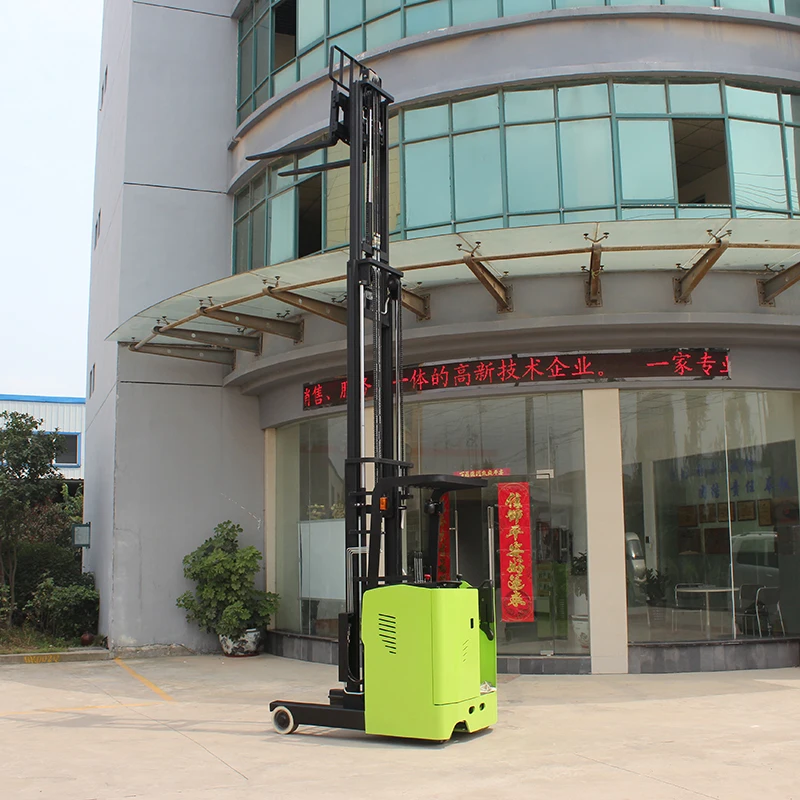 
factory price 3 ton reach truck forklift Full Electric Stacker 