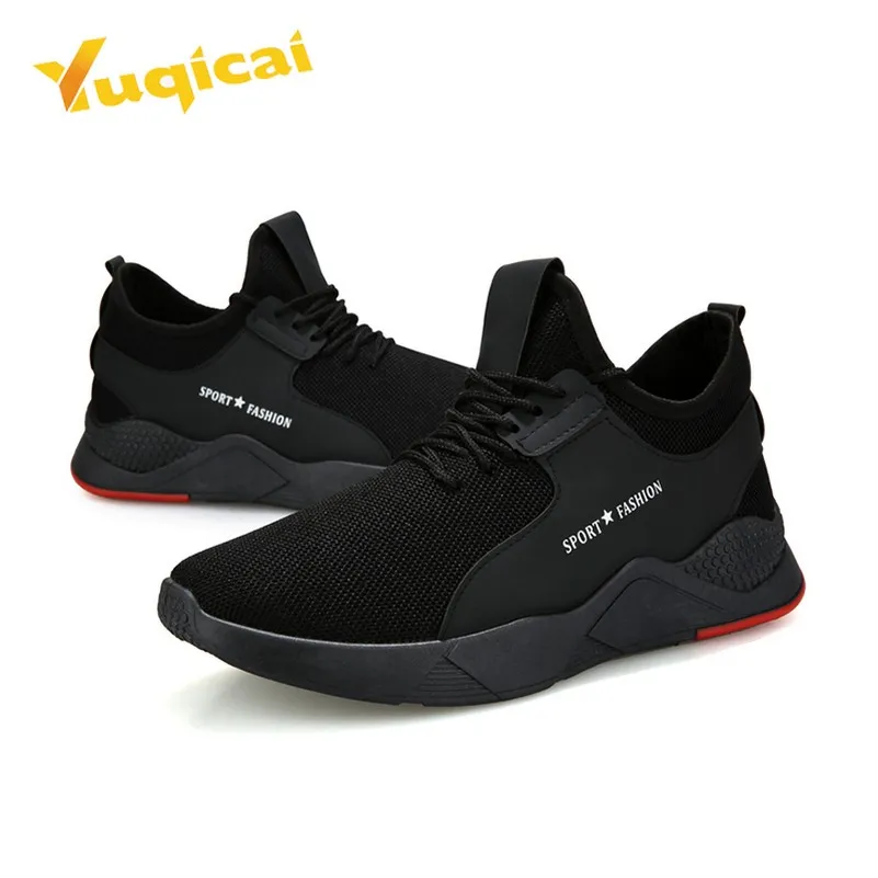 
Fashion Light Leisure Mens Black Sports Shoes 