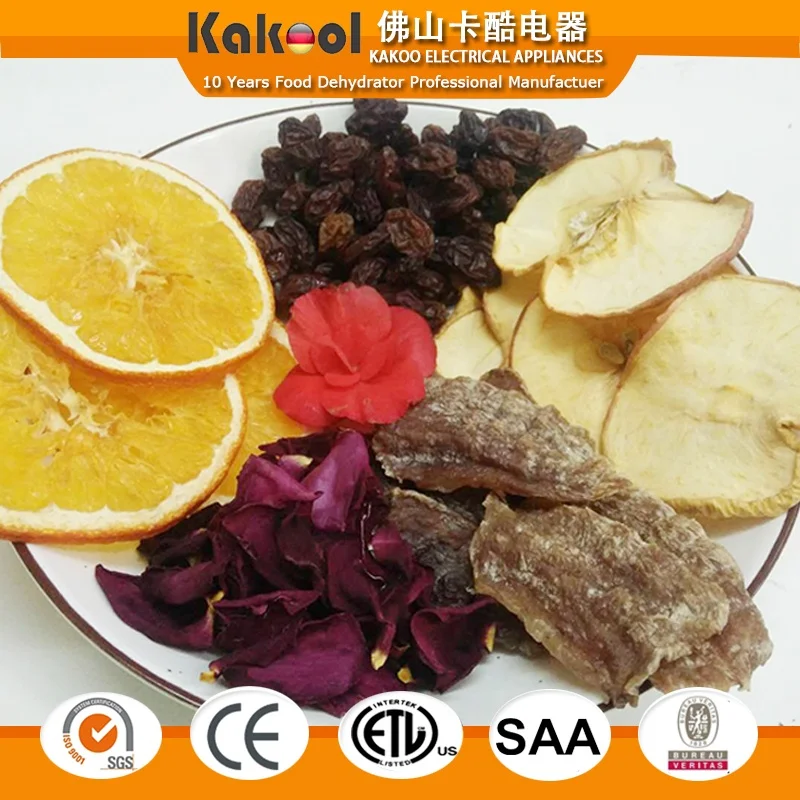 KAKOO Wholesale digital round 5 trays mini home food dehydrator fruit dryer SX-Series