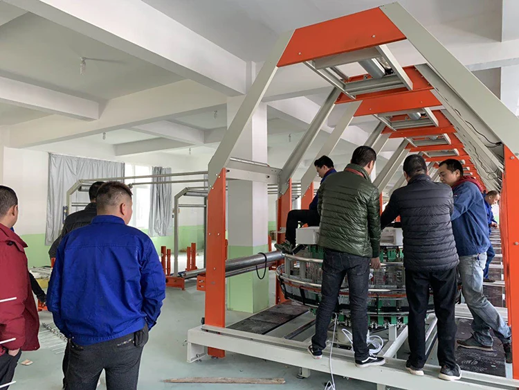 New PP sacks weaving automatic circular shuttle loom machine