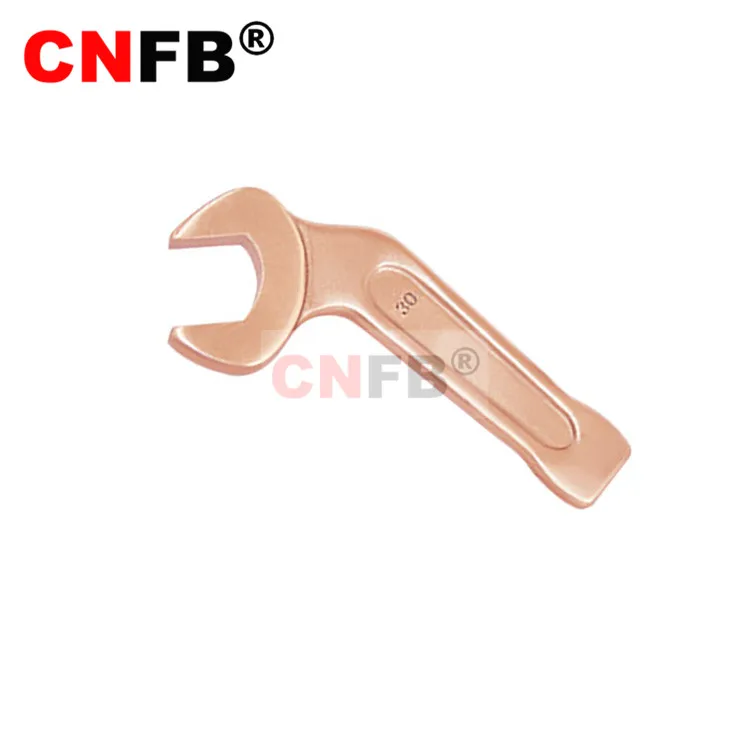 Non-sparking High quality new products manufacturer ISO 9001 Certificate Bent striking open wrench