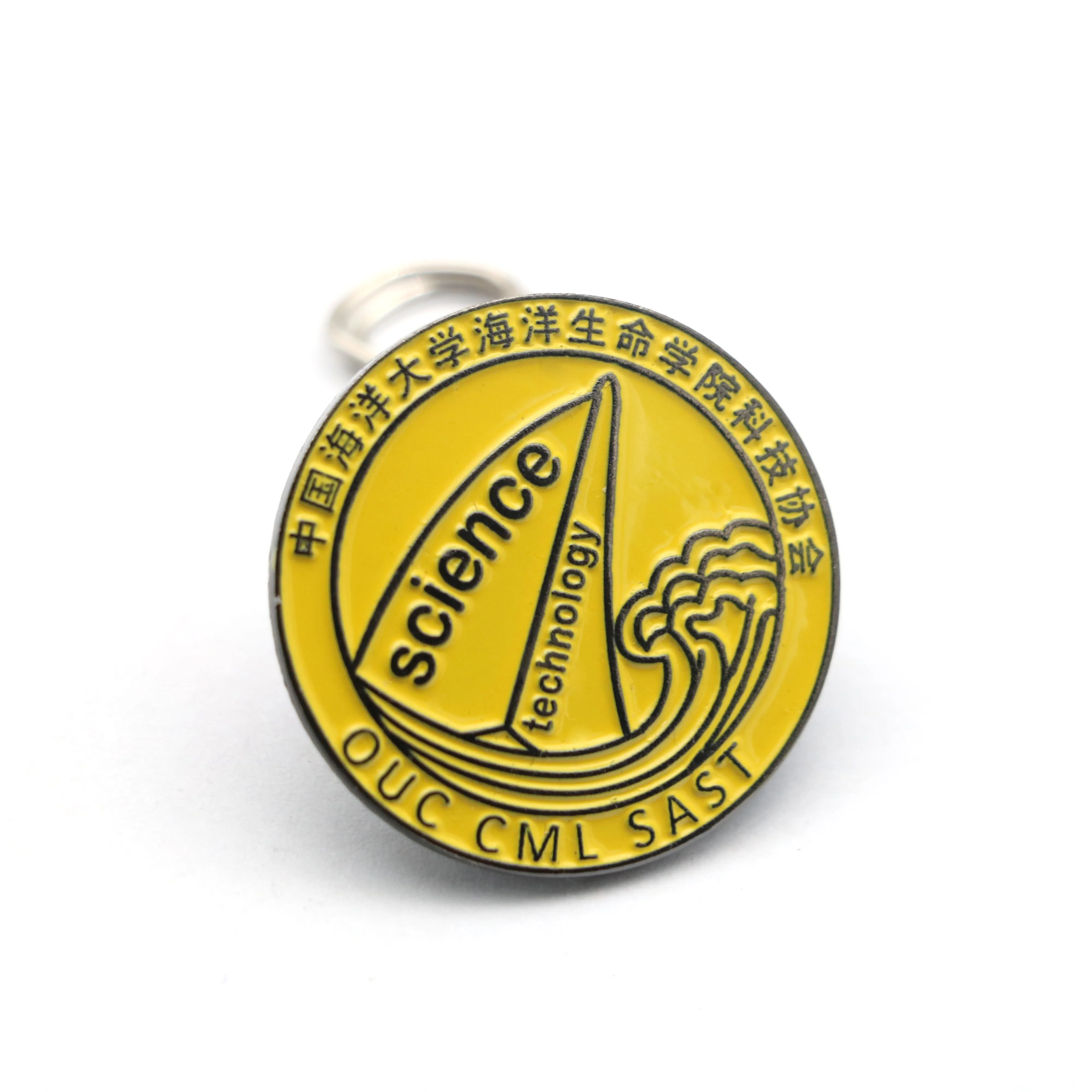 Пользовательские конкурентоспособная цена мягкая эмаль институциональная Школа металла