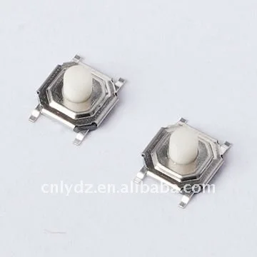 5.2*5.2*4.3mm 4pin high lifetime tact Switch micro switch with different botton push botton switch