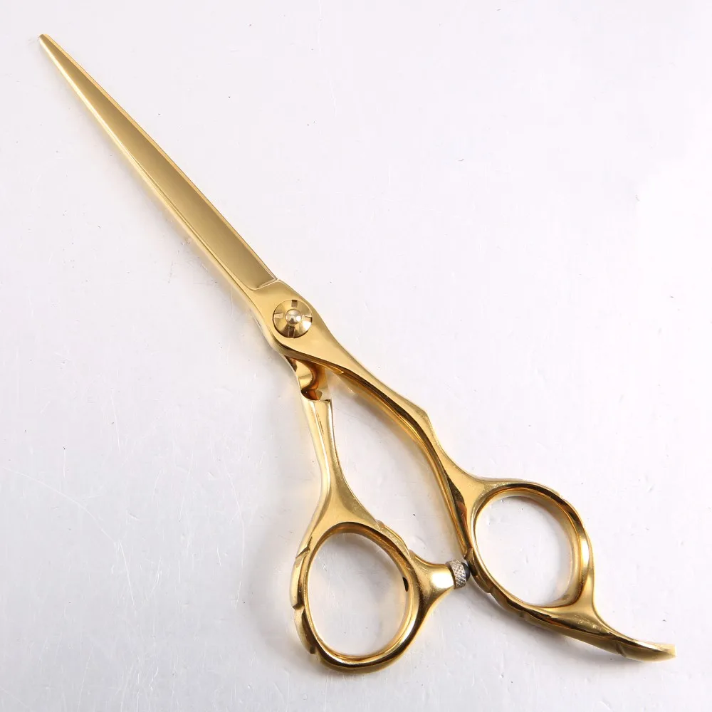 Professional 440C Stainless Steel Rose Gold Color Barber hairdressing scissors Set