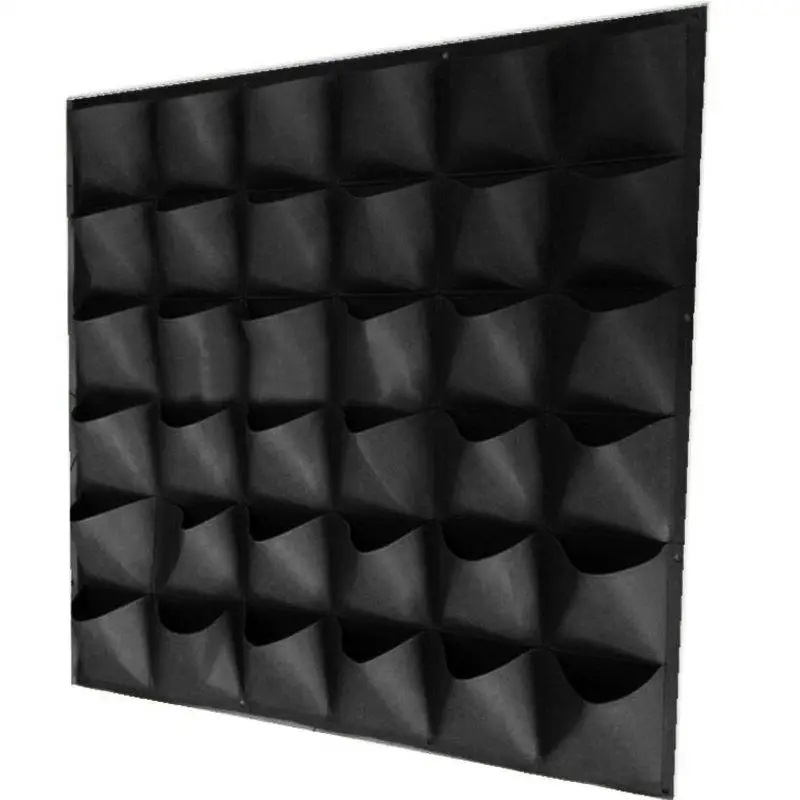 36 64 100 карманов подвесные прочные фетровые мешки для выращивания растений карманы украшения