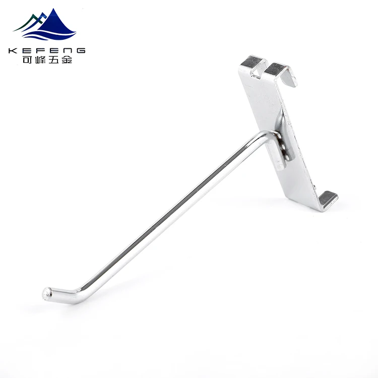 Good quality Factory wholesale hanging metal chrome Grid wall hook