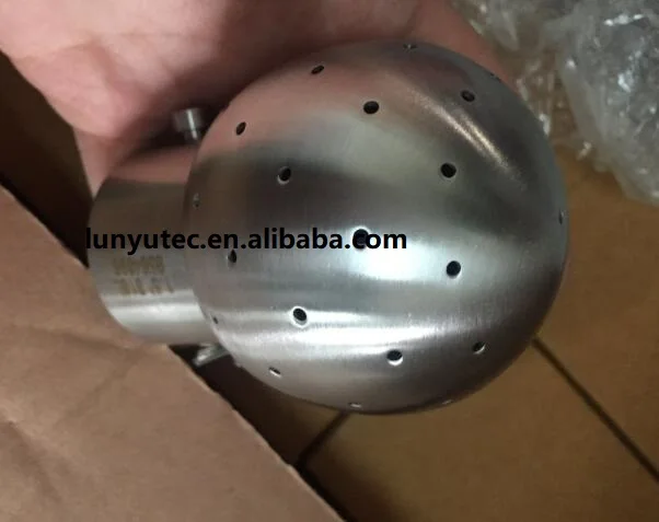  Stainless Steel Sanitary Fixed Spray Cleaning Ball For CIP