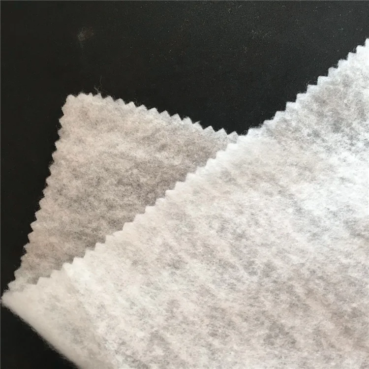 100% polyester needle punched nonwoven felt non-woven needle punch interlining fabric for garment making