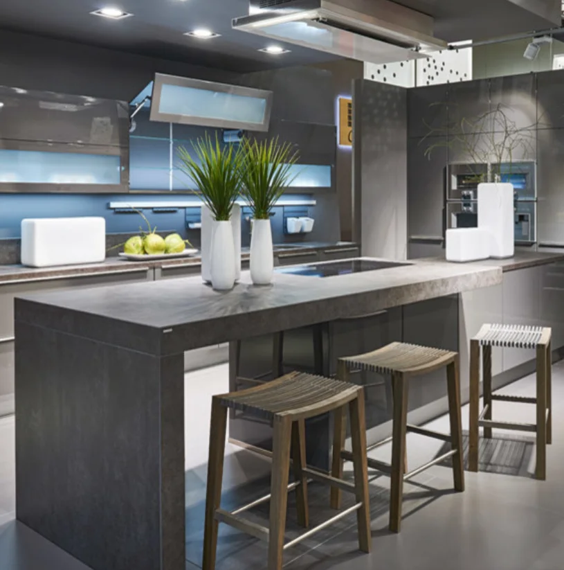 High quality kitchen cabinets white shaker solid wood soft close cabinet