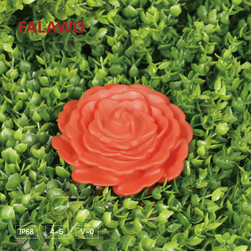 IP68 LED festival outdoor decoration RGB peony light muti color waterproof flower light