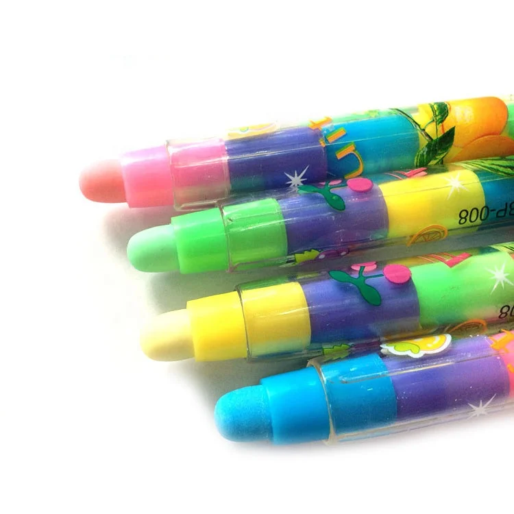 Personalized colorful delicate fancy fat kids pen eraser