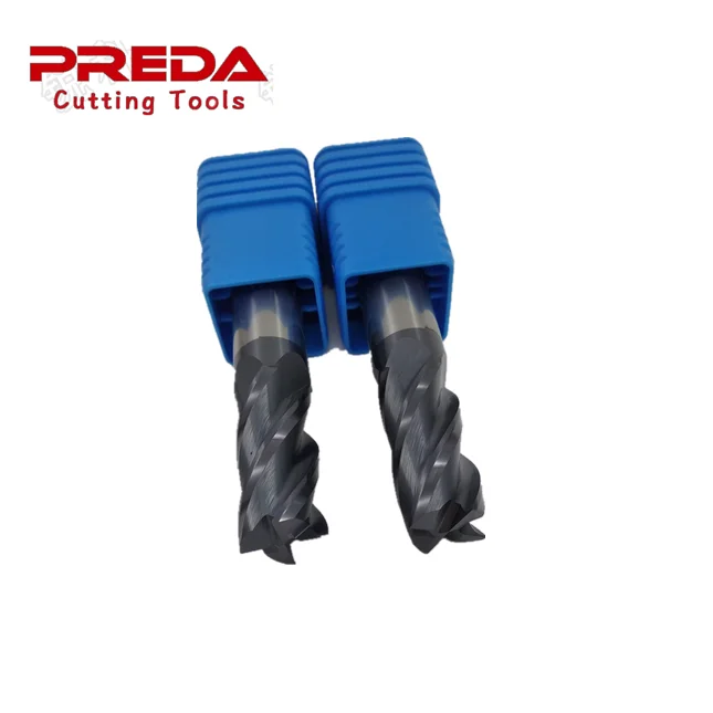 Factory direct Tungsten Carbide Cutting Tools 9/16 square End Mill Inch Sizes with low price