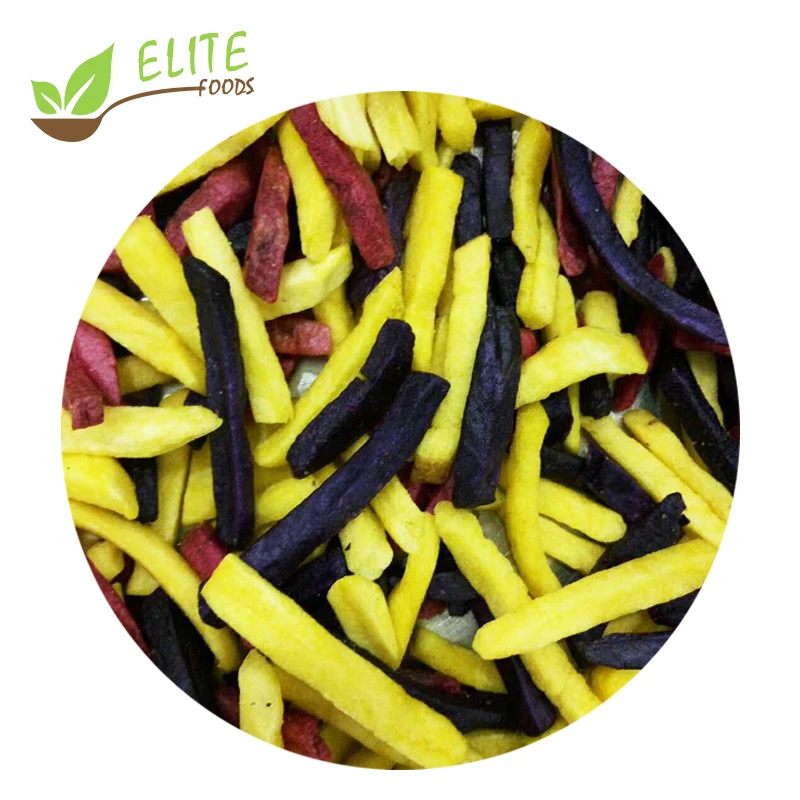 
Hot sale Vacuum Fried Okra Chips baked VF vegetable chips healthy snacks 