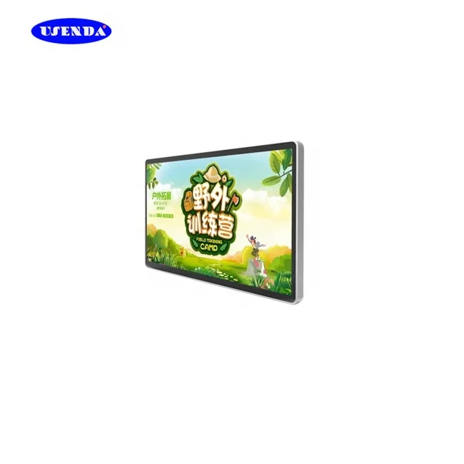 32 Inch Wall Mount Advertising Screen LCD Display For Elevator TV  Indoor Digital Ad Monitors