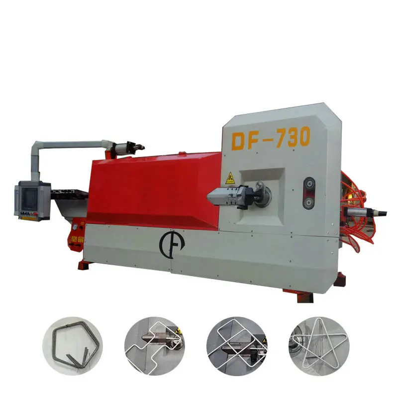 construction CNC automatic stirrup steel wire bending machine for concrete bar rebar