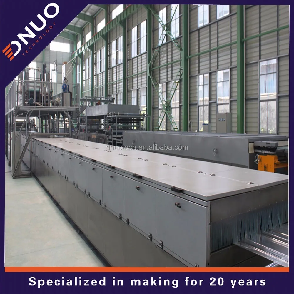 DNUO.Линия для производства шифера с гелькоутом FRP