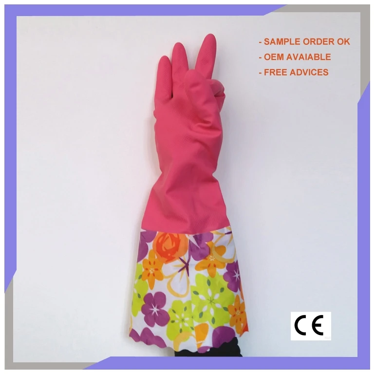 
Breathable Nature Latex Rubber Gloves 