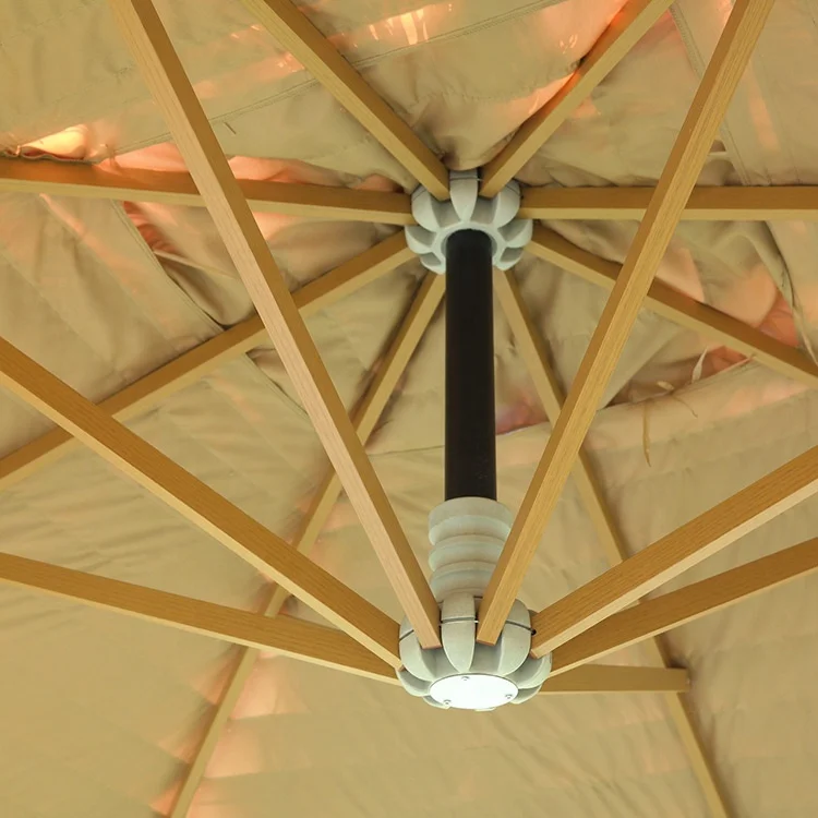 Роскошная синтетическая соломенная крыша, наружная садовая мебель, зонтик от солнца, уличный зонтик