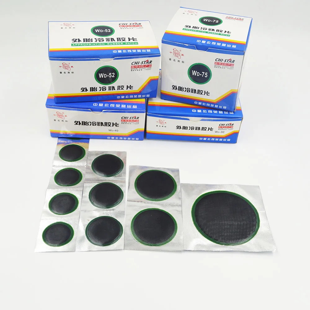 High Quality Tubeless Cold Patch Vulcanization Tire Repair Patches