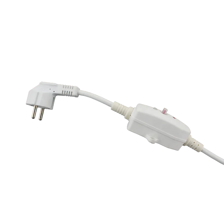 GFCI Replacement Plug Assembly 3-Prongs with Ground Fault Circuit Interrupter Safety RCD Protection