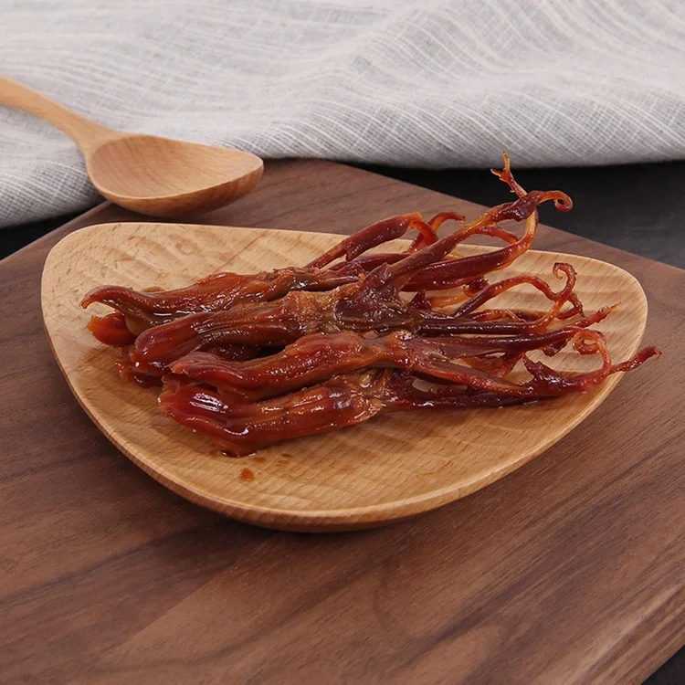 Creative Japanese Hand-carved  Tortoise Shell  Triangle  Beech Wood  Snack Dish