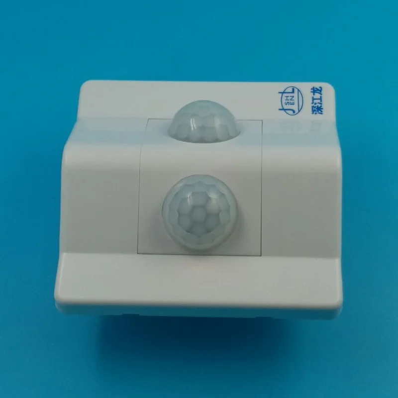 With fire emergency function Dual Probe Wide  PIR Sensor motion Switch adjustable Intelligent timing AC170~250V relay output