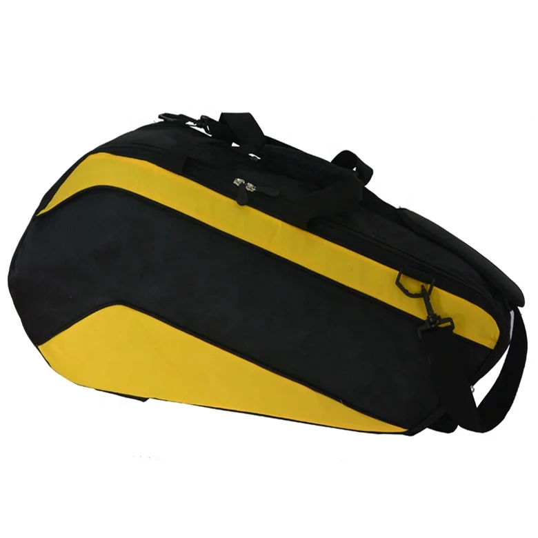 Большой аксессуар для теннисной ракетки, рюкзак, сумка через плечо с отделением для обуви, органайзеры