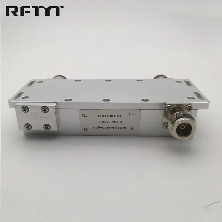 RFTYT 2 In 1 Out Microwave 150-170 MHz RF 3dB Hybrid Coupler