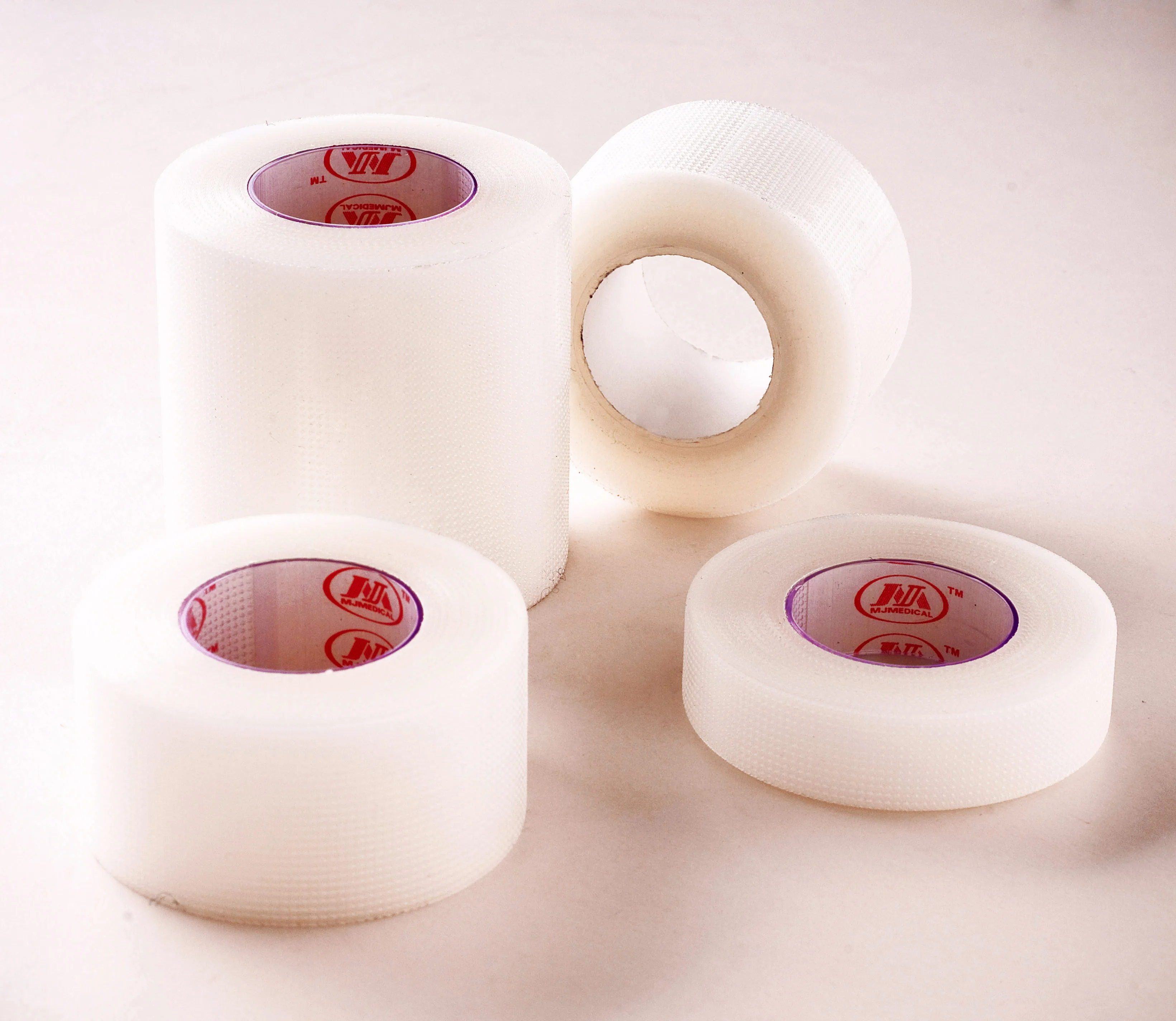 Medical Hypoallergenic Waterproof Adhesive PE Transparent Surgical Tape