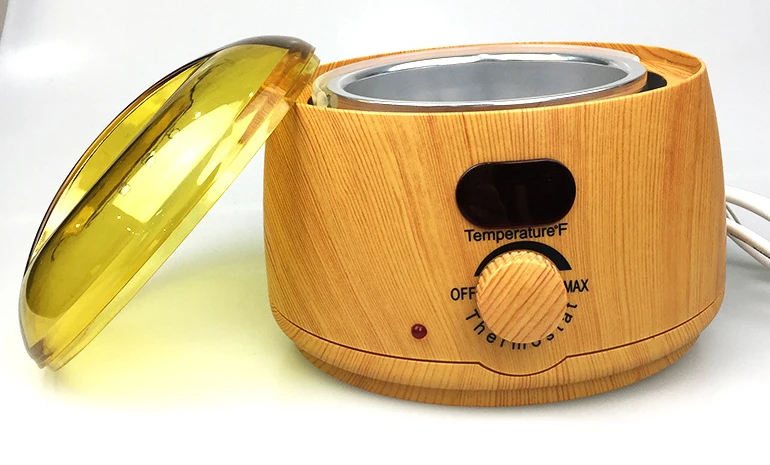 RISESUN Factory Supplier Nose 400G Hard Beans 10Pcs Wood Sticks Electric Heater LCD Display Wax Kit