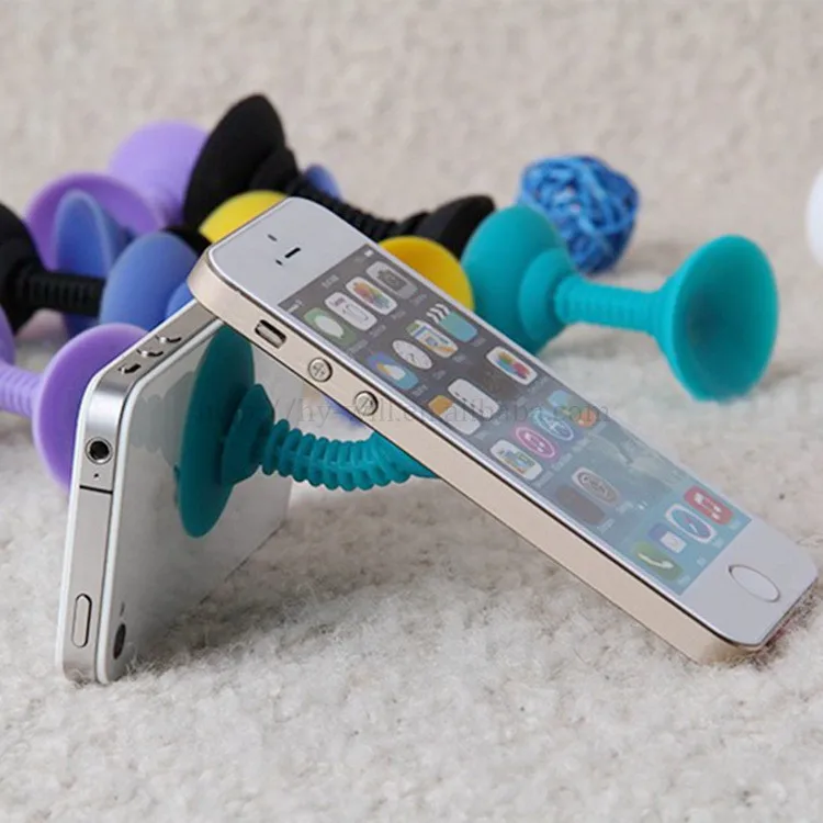 Custom Universal Silicone Grip Stand Hand Headphone Earphone Organizer Cable Winders accessories