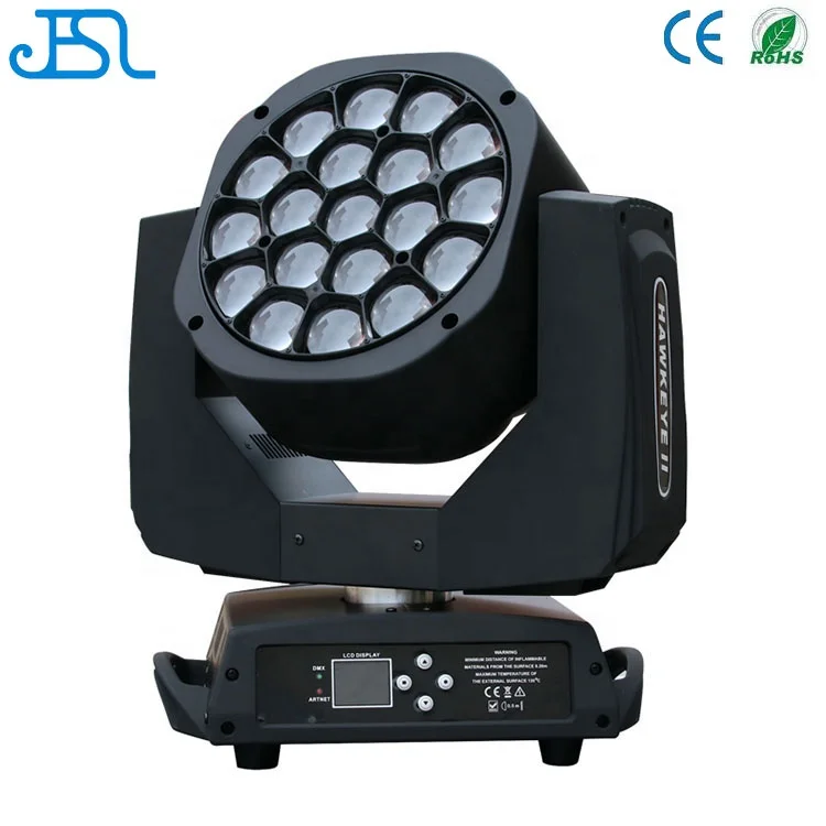 Manufacturer direct sale Clay Paky 19x15w bee eye K10 moving head light stage light