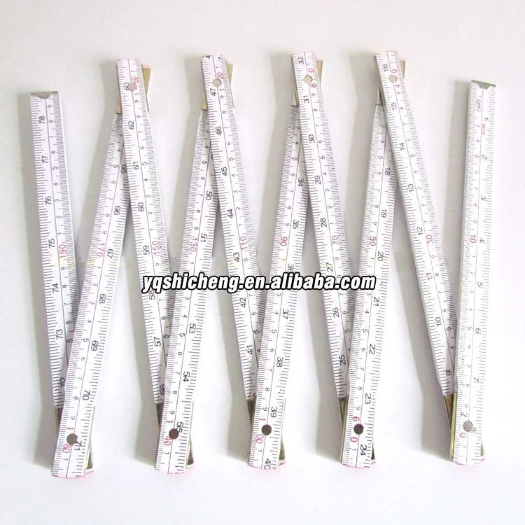 2 Meters/78 Inch 10 Folds Foldable Making Wooden Carpenters Folding Ruler Supermarket Discount As Gift ODM