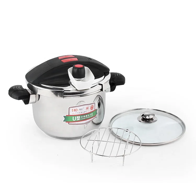 100% guarantee safety stainless steel pressure cooker for cooking 304 pressure cooker