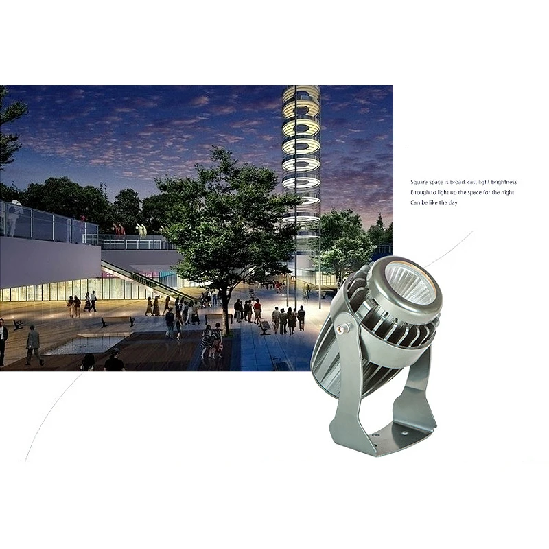 Professionalrgb  IP66 outdoor AC220V Aluminum Led Flood Lights slim spotlight Aluminum with high quality