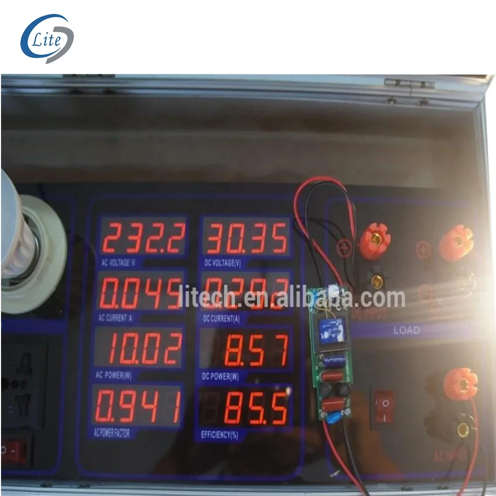 LED Bulb Driver Power Meter LED Tester LUX Meter LED Test Box