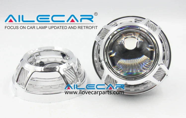 AUTO DRL 3.0 inch Q5 projector lens cover/ panamera shrouds 2.0 /big size shrouds